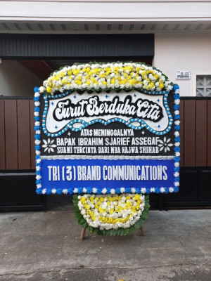 Papan Bunga Duka di Prianganjaya